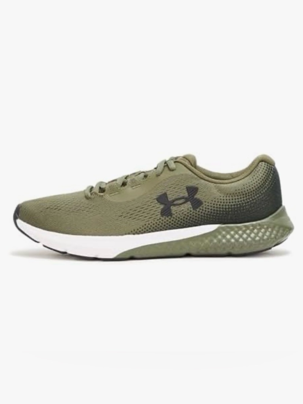 Under Armour Charged Rogue 4 Running Shoes – Men’s Size 11.5 – Olive Green